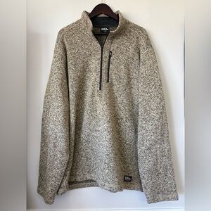 Eddie Bauer Convector 1/2 Zip Sweater Pullover Jacket Quarter Zip Size Tall T2XL